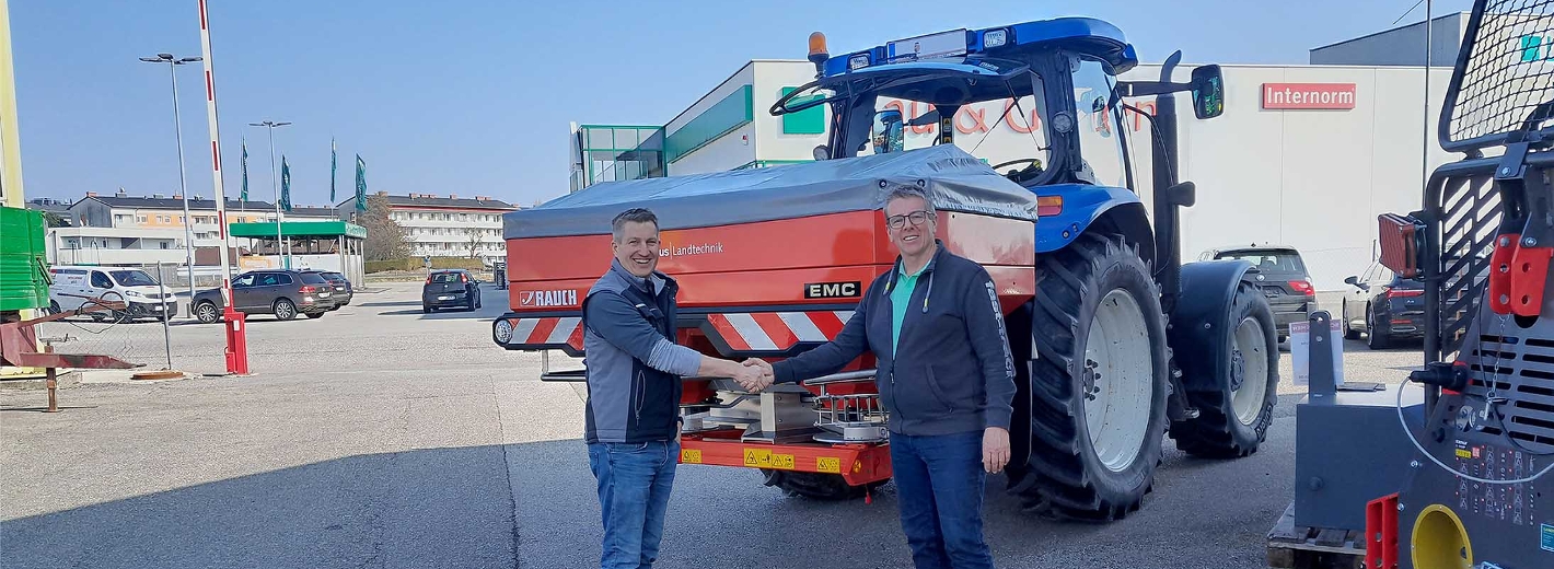 Übergabe an Fuchshuber Markus