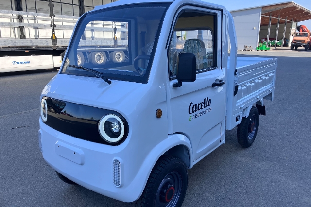 ECO RIDER Elektrotransporter in der Farbe Weiß