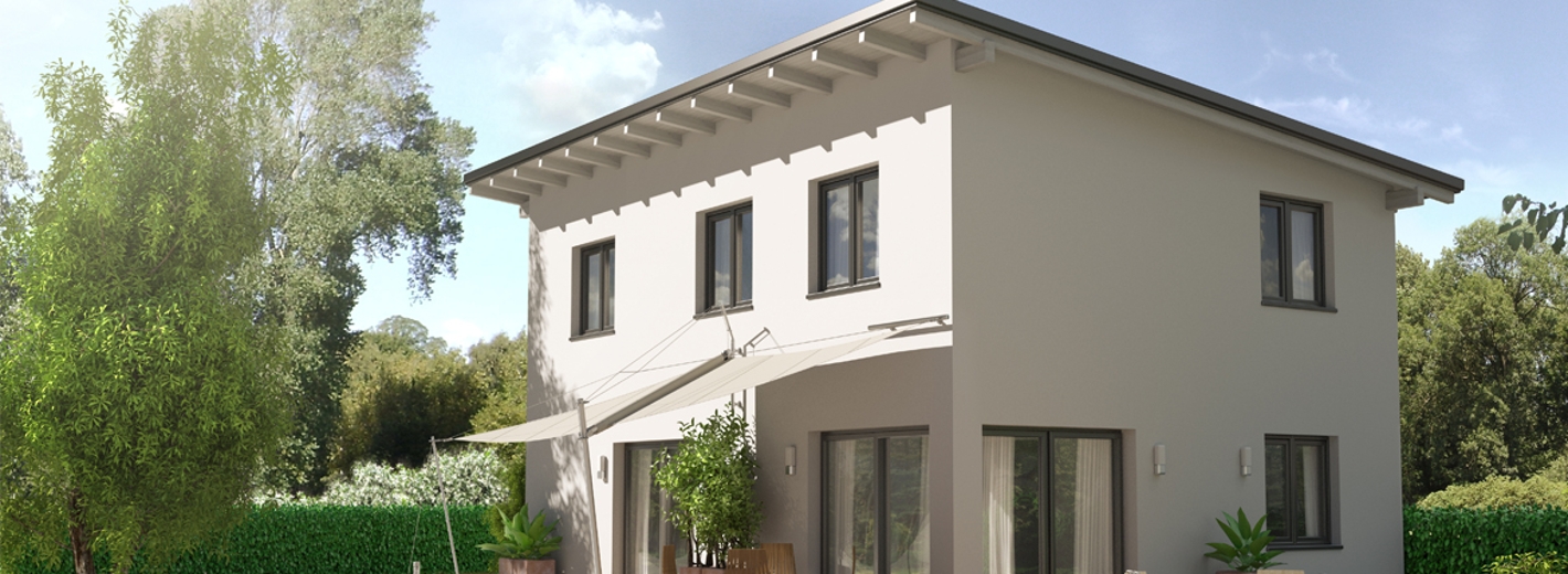 Haus mit Garten