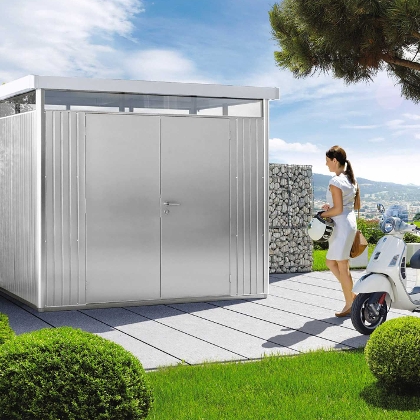 BIOHORT Gerätehaus HighLine H2 mit Doppeltür