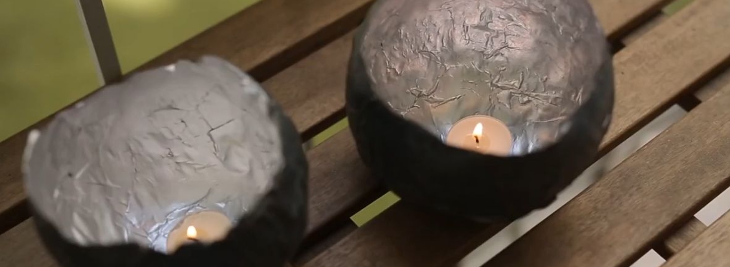 DIY Outdoor Windlicht
