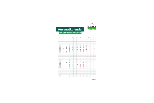 Aussaatkalender