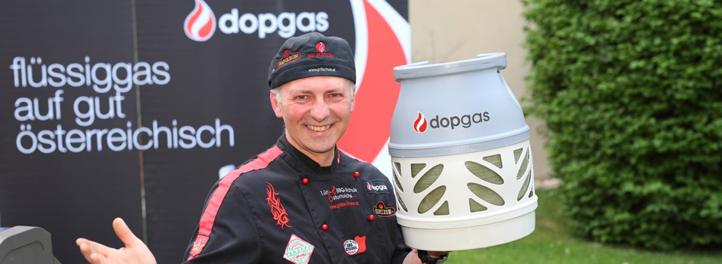 Adi Matzek mit Dopgas