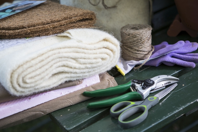 Material zum Überwintern von Kübelpflanzen