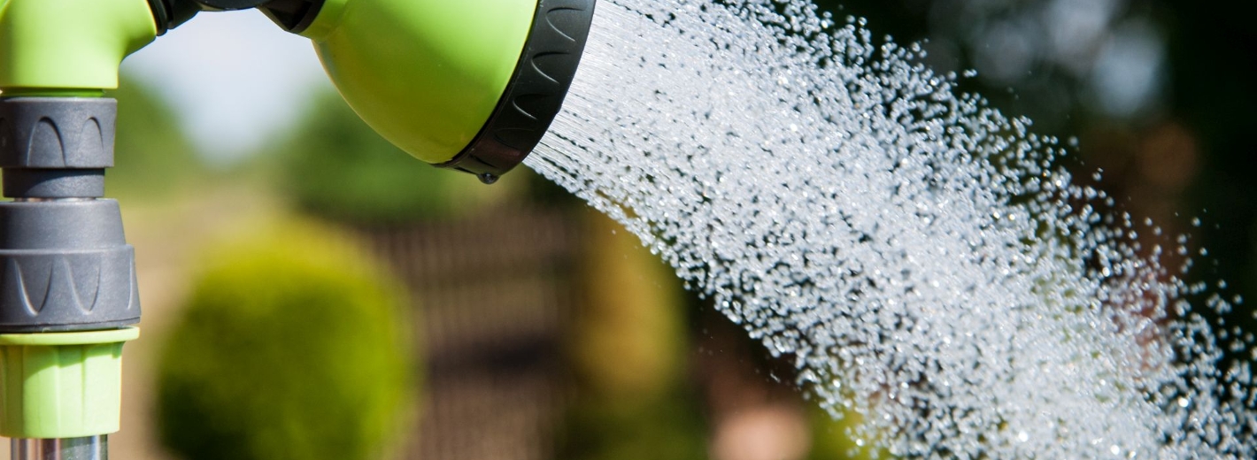 Gartendusche Nahaufnahme