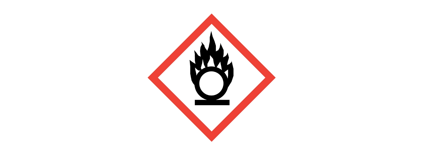 Gefahrensymbol brandfördernd