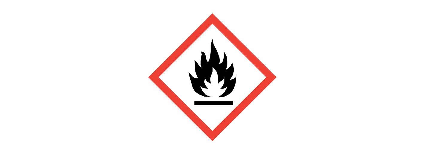 Gefahrensymbol entzündbar