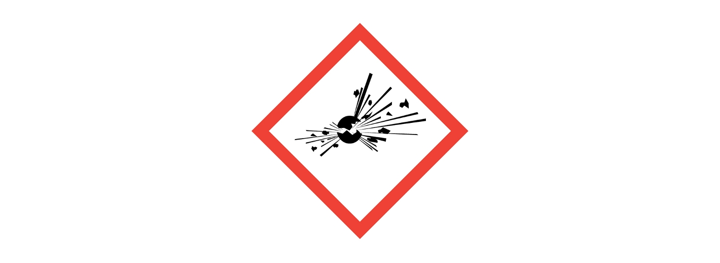 Gefahrensymbol Explosionsgefahr