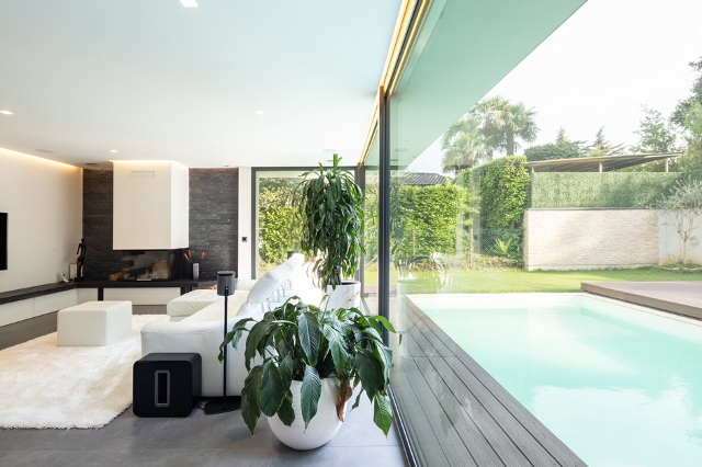 Verlängertes Wohnzimmer im Garten
