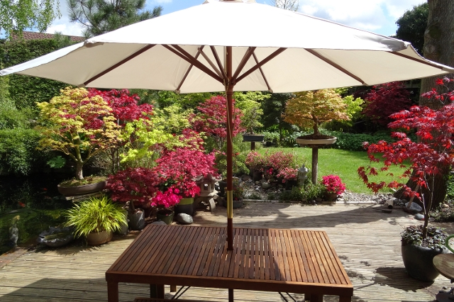 Verlängertes Wohnzimmer im Garten