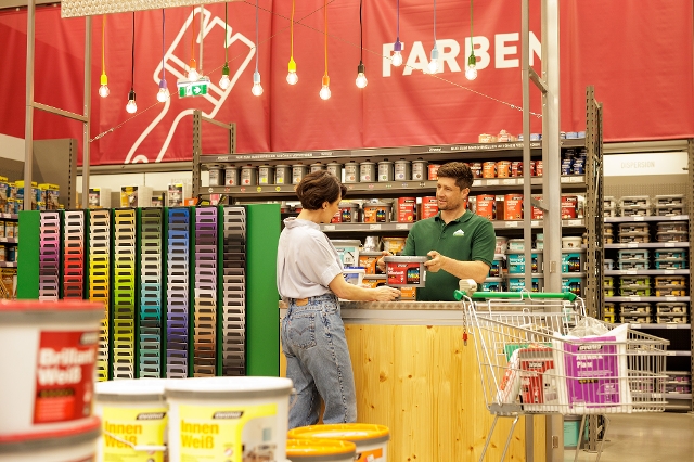 Farbmixservice Lagerhaus