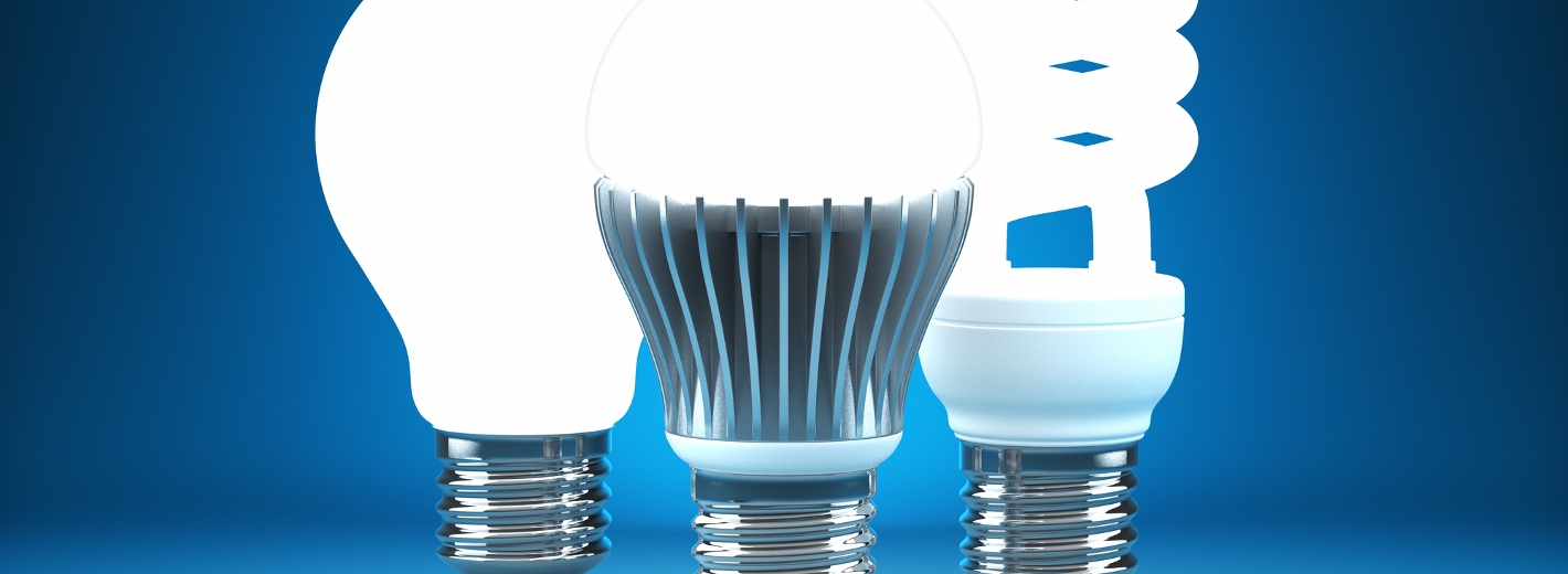 Unterschiedliche Energiesparlampen