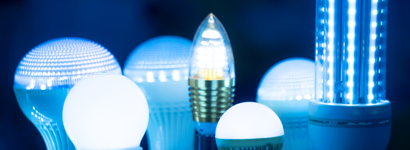 Mehrere LED Lampen.
