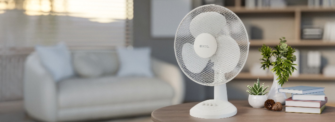 Be Cool Tischventilator 30-cm