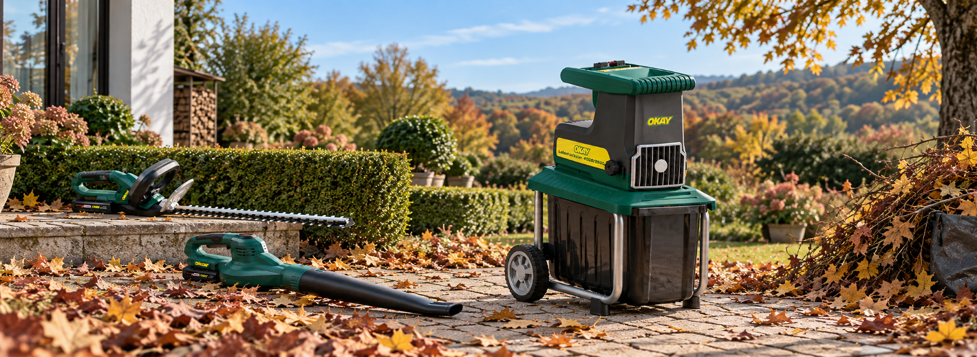 Gartenmaschinen für den Herbst