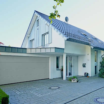 Hörmann Planar L-Sicke Graualuminium Matt deluxe RAL 9007