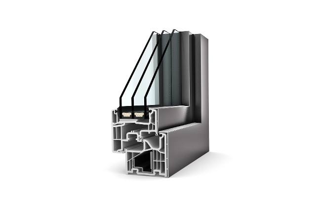KF 310 Kunststoff-Aluminium-Fenster im Designstil home pure