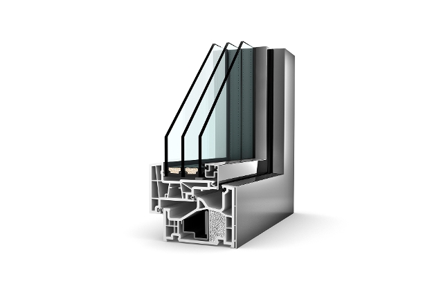 KF 510 Kunststoff-Aluminium-Fenster im Designstil home pure