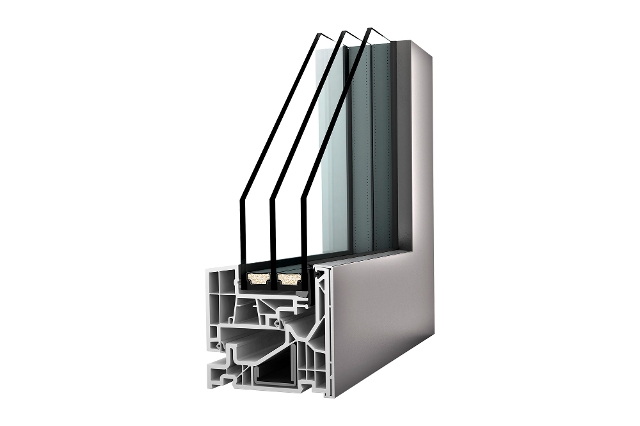 KF 520 Kunststoff-Aluminium-Fenster im Designstil studio