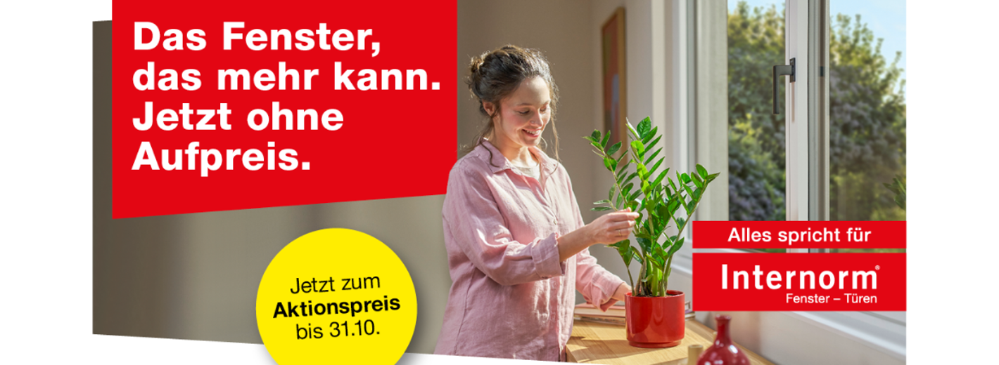 Internorm Herbst Aktion