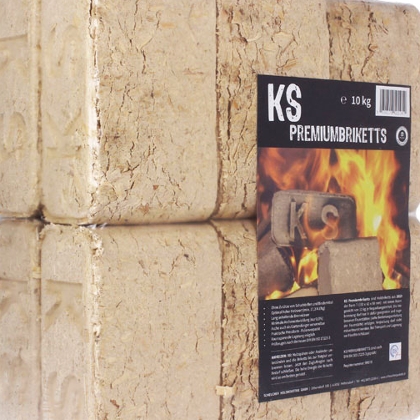 Holzbriketts 10 kg Würfel