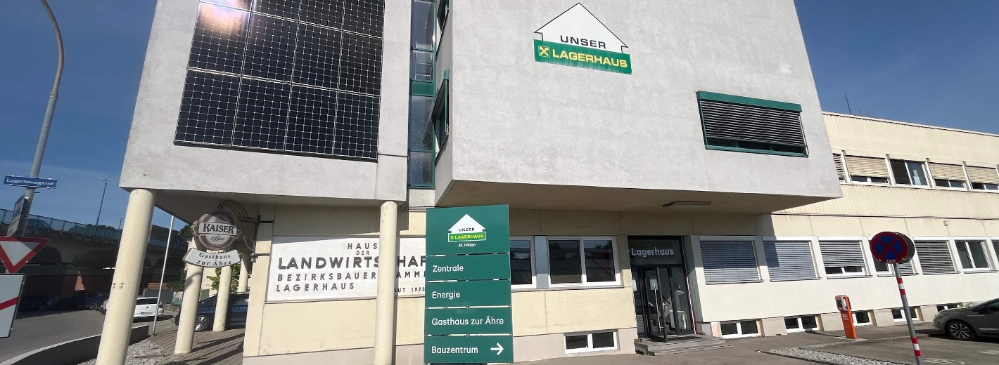 Außenansicht des Gasthauses zur Ähre in St. Pölten.