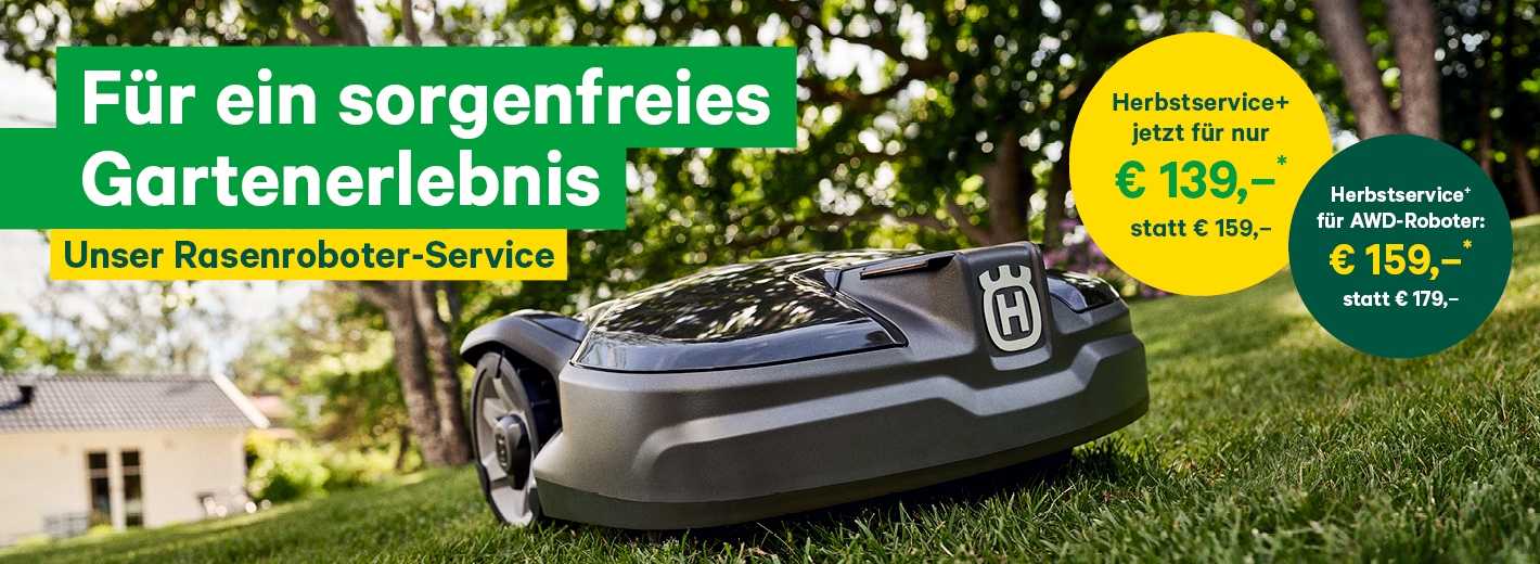 Herbstservice für ein sorgenfreies Gartenerlebnis