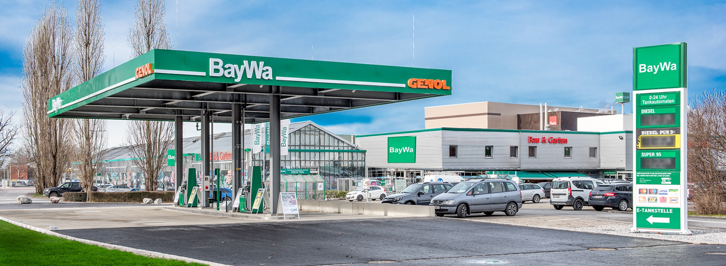 BayWa Tankstelle Standort Lauterach