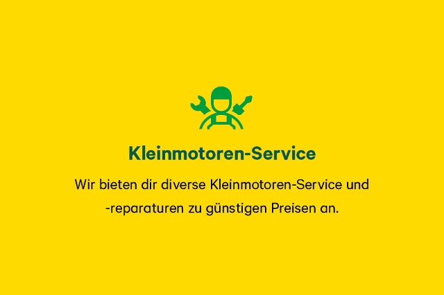 Wir bieten dir diverse Kleinmotoren-Service und  -reparaturen zu günstigen Preisen an.