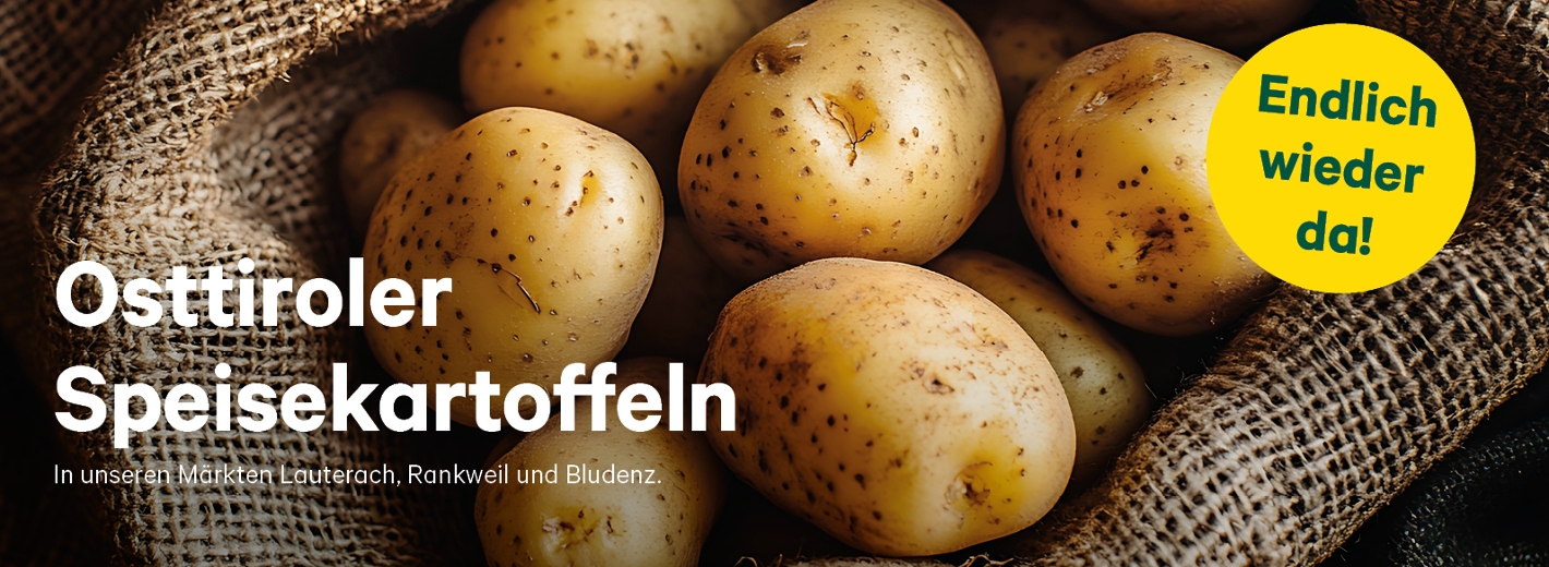 Endlich wieder da! Osttrioler Speisekartoffeln
