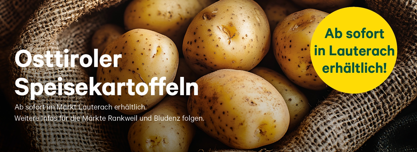 Endlich wieder da! Osttrioler Speisekartoffeln