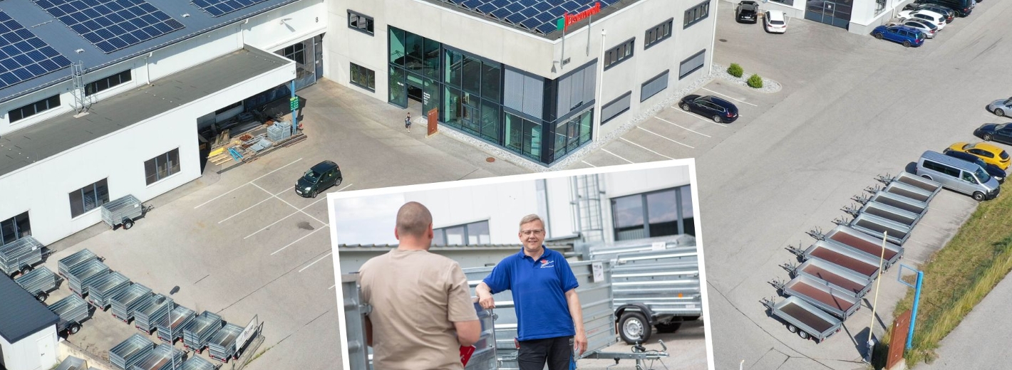 Anhänger vom Lagerhaus Zwettl