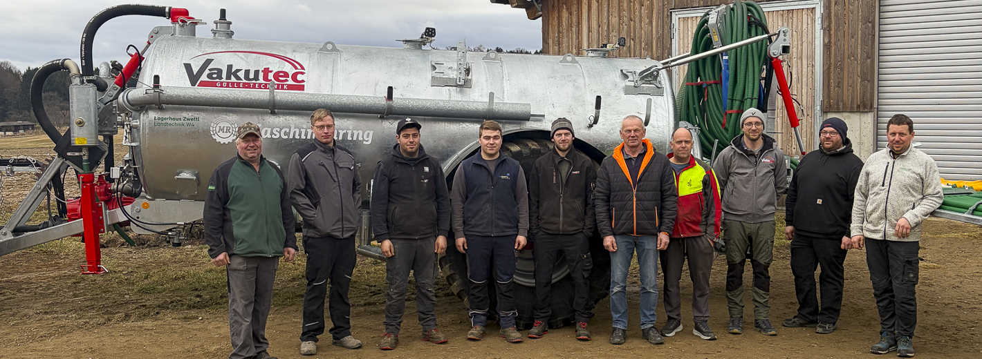 Vakutec 9500 Übergabe an den Maschinenring Waldviertel Nord