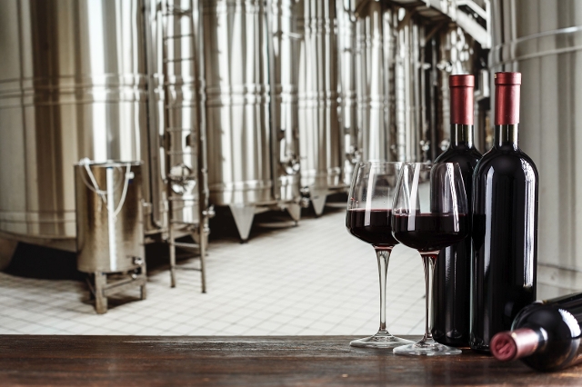 Wein in der Produktion
