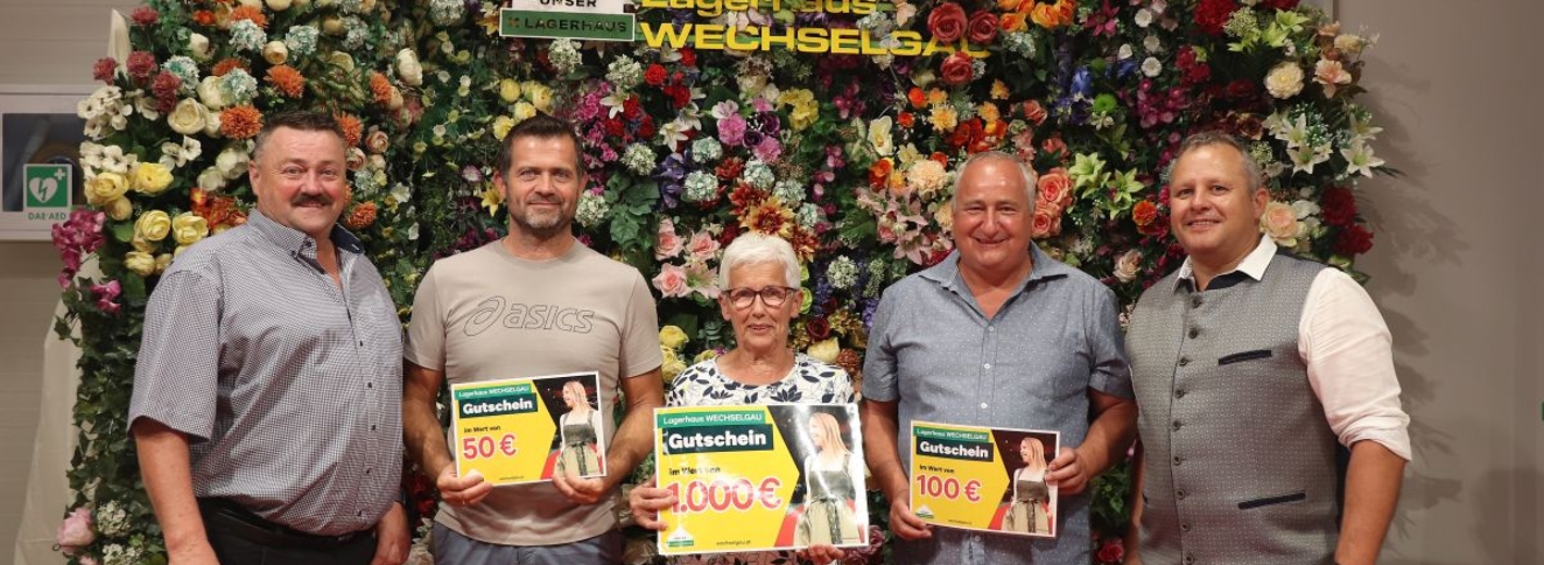 Gewinner der Modenschau-Verlosung
