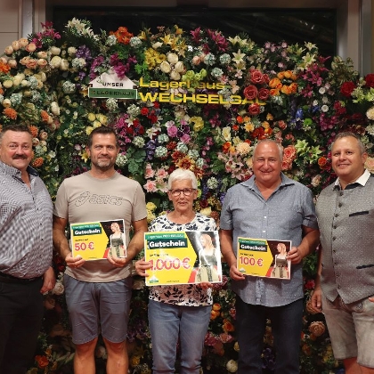Gewinner der Modenschau-Verlosung