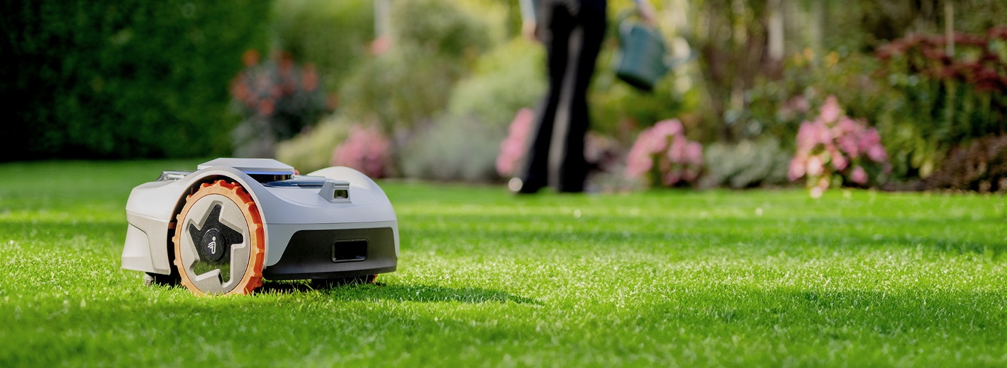 Rasenroboter ohne Begrenzungskabel von Segway