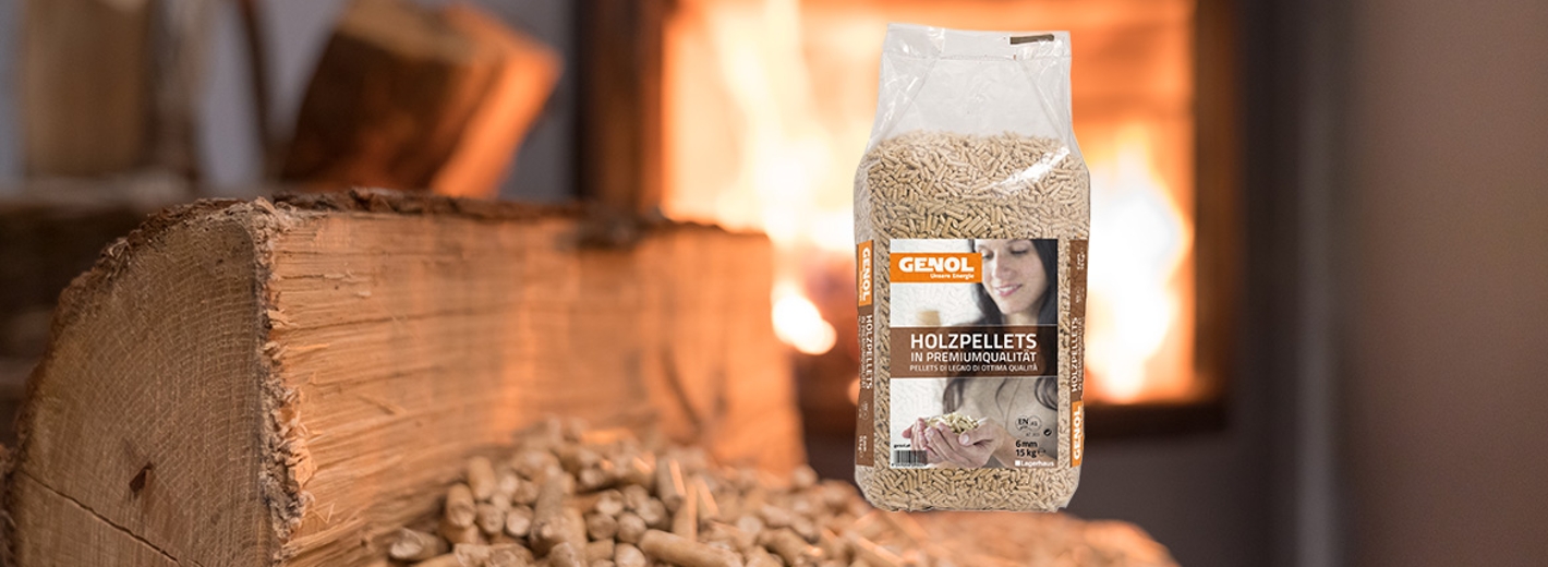 Wohlige Wärme mit GENOL Holzpellets schaffen