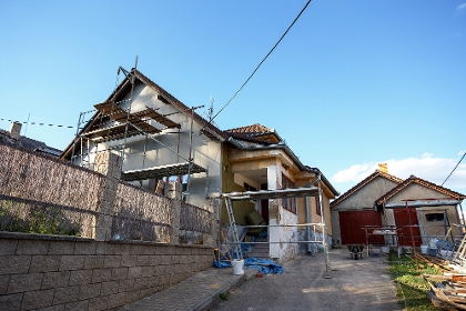 Haus wird saniert