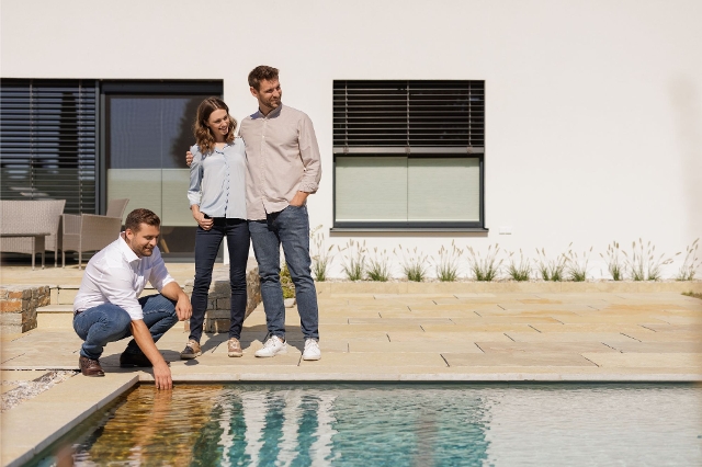 Poolplanung für Gartengestaltung
