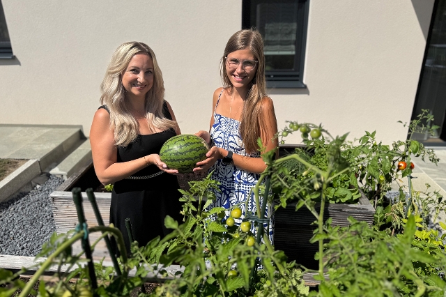 Wassermelone aus Vanessas Garten