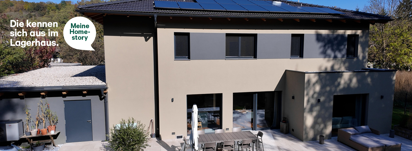 Alex Haus gebaut mit Lagerhaus