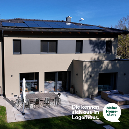 Alex Haus gebaut mit Lagerhaus