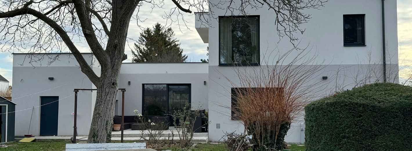 Martins Haus mit Garten