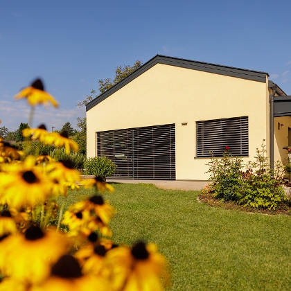 Sandras Haus Gartenblick