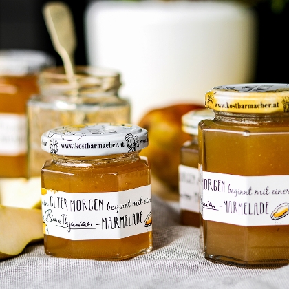 Marmelade mit Birne und Thymian