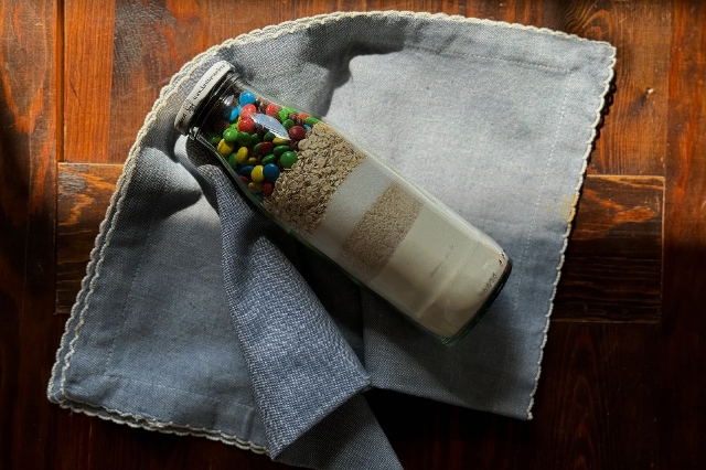 Cookie Backmischung im Glas zum Verschenken