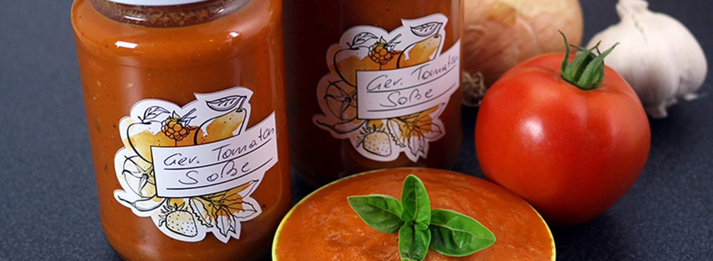 Geröstetes Tomatensugo