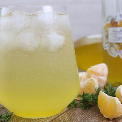 Mandarinen Thymian Sirup
