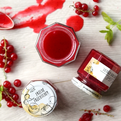 Ribisel Marmelade mit Chili